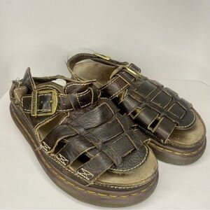 Dr. Martens Leather Fishermen’s sandal 8092